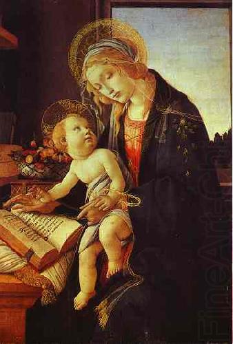 Sandro Botticelli Madonna del Libro china oil painting image